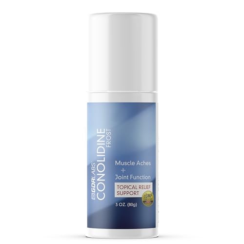GDRLabs Official Conolidine Frost Topical Roll-On Relief Support - Regular Strength