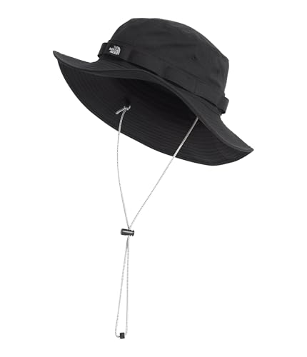 The North Face Class V Brimmer - Lightweight Summer Bucket Hat for Men & Women UPF 40+ Protection Chin Strap TNF Black-NPF Large/X-Large