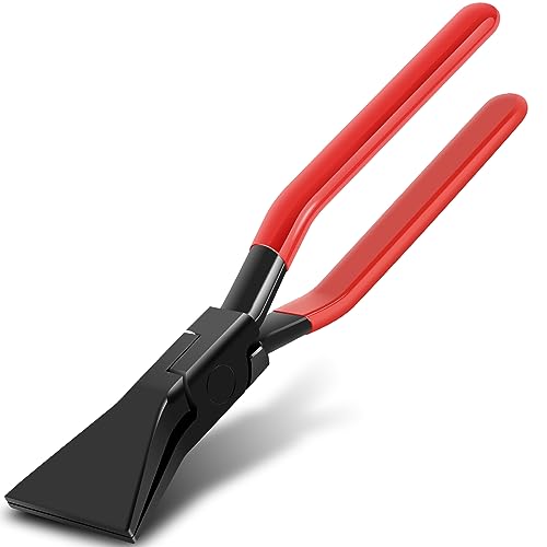Pince à cintrer la tôle 0 ° 45 ° 90 ° Pince pliante 60 mm de large Pince à plier avec poignée antidérapante Pince à tôle pour couvreur, décorateur, atelier, bricolage (0°)