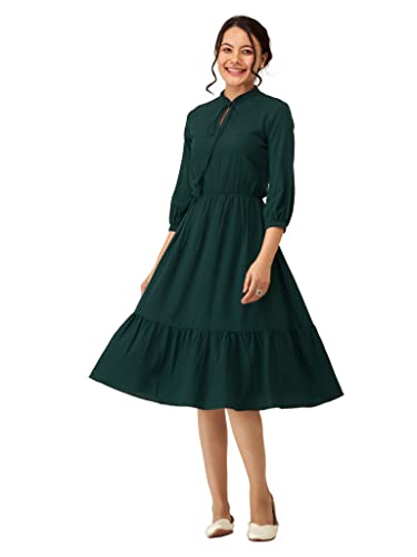 Image of AASK Women Fit and Flare Dress