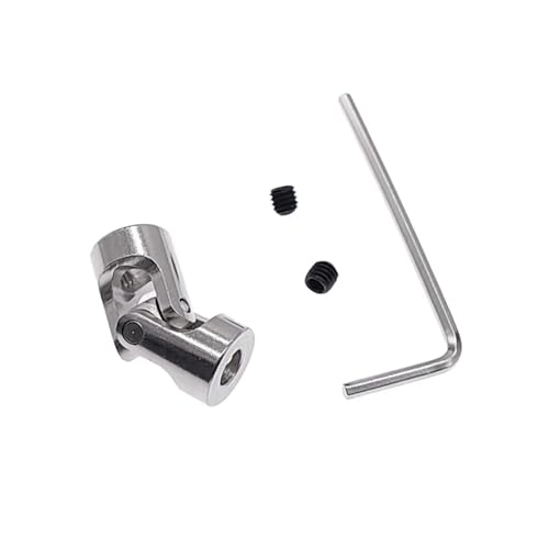 Acoplamiento universal de acero al carbono de 5mm a 5mm para junta de eje rotatorio 2
