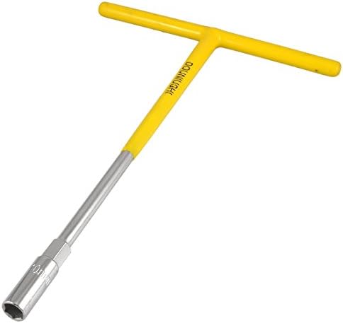 Rubber Coated T Handle 10mm Hex Hexagon Socket Wrench Spanner Tool