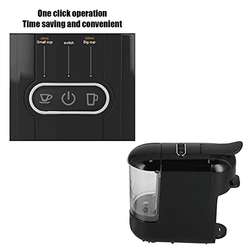 Kapsel-Kaffeemaschine, Tragbare Kaffeemaschine Einzelportions-Kapsel-Kaffeemaschine mit intelligentem Schutz, für Home… – Bild 6