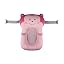 Pink monkey with 2 fixed straps