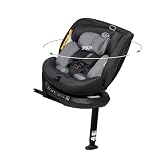 MS BabyWorld – DENVER e CAPRI – Seggiolino auto I-Size Gruppo 0/1/2/3 | 40-150 cm | Isofix e Top Tether | Dalla nascita ai 12 anni (0-36 kg) | Senso contrario di marcia fino a 18 kg | Universale 360º