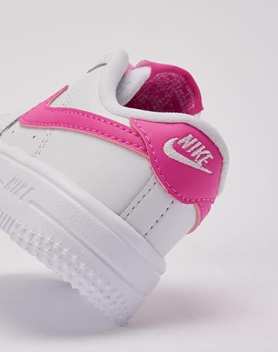 Nike Force 1 Low Toddler (White/Pink) 5