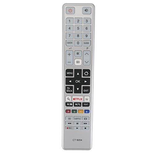 VINABTY CT-8054 Replacement Remote Control Compatible with Toshiba TV 55S3653DB 32W3451DB 32W3443DG 48S3653DB 40L5453DB 40L3453DN 32W3543DG 40D3453DB 40L3533DG 55L3763DA 49L3763DA 24D3763DA