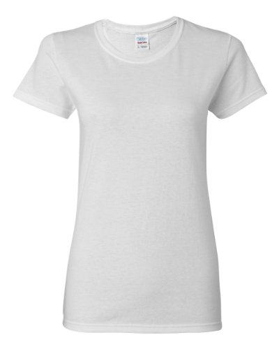 T-shirt Gildan coton épais femme lot de 3 mailles denses taille S