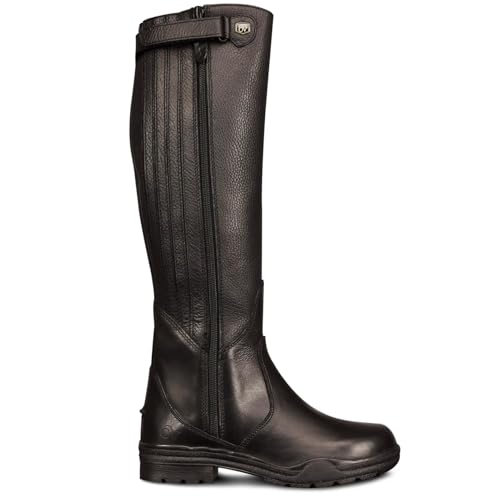 Image of Ovation Women's Moorland II Highrider Tall Riding Boot - Full-Grain Leather Waterproof Breathable Side-Zip Equestrian Boots