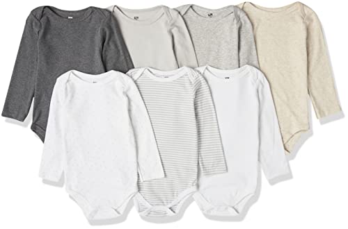 Image of Hudson Baby Unisex Baby Cotton Long-Sleeve Bodysuits
