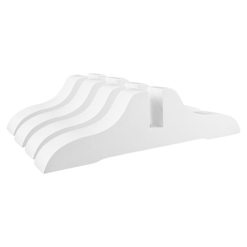 Amosfun Paravent De Séparation Réglable sur roulettes 4 Pièces Pieds en Bois pour Base Intérieure