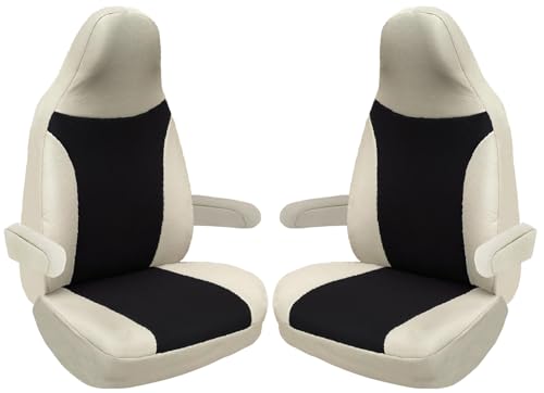 Bremer SITZBEZÜGE Custom Seat Covers, Compatible with RV, Driver &