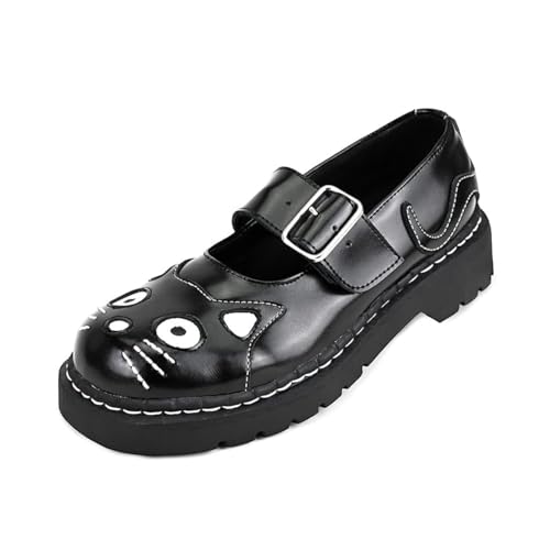 Zapatos góticos con plataforma para elevar tu estilo gótico con comodidad 4