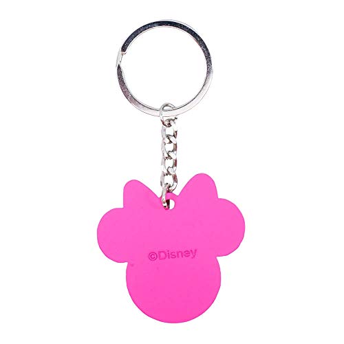 Chaveiro Rosa Rosto Minnie - Disney