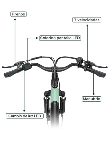 Variante de HillMilesMilecity1 26 pulgadas Bicicleta Eléctrica 36V 13Ah