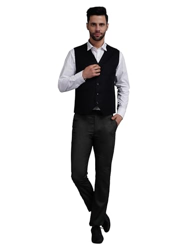 Image of APKR Men's Solid Waistcoat