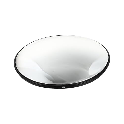 Miroir de circulation convexe 30 cm noir pour éliminer les angles morts