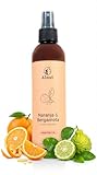 Alnut Perfume y Desodorante para Perro - Fragancia Refrescante y Duradera, 250 ml (Naranja y Bergamota)