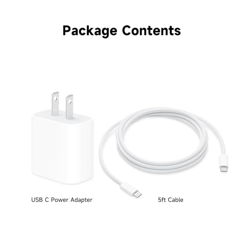 Image of 6FT 20W USB type C Charger Fast Charging for iPhone 16e 16 15,iPad 11 A16 2025 Air Pro 13 /12.9,10th, 5 /4, AirPods 4 4th ,AirPods Pro 2nd Gen, AirPods Max 2024, Beats Solo 4 /Powerbeats Pro 2 Cable Cord