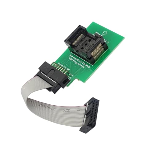 TSOP48 NOR - Enchufe de prueba con conexión segura para programador T48 (TL866-3G) que aumenta la precisión de la programación, herramienta de programación de alta eficiencia