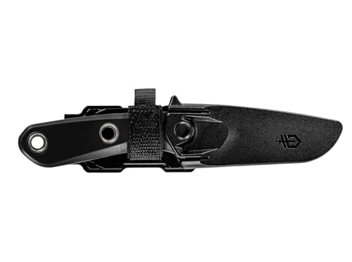 Image of Gerber Gear Principle - Fixed-Blade Survival Knife for Hunting, Camping & More - Features Firestriking Spine & Triple Mounting Sheath - Made in USA - Black