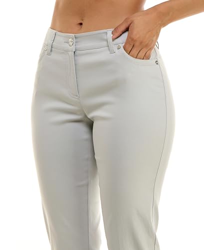 Image of Zac & Rachel Women's Millennium Fabric Pant - Perfectly Designed Woven Stretch Combination That Makes for The Most Flattering