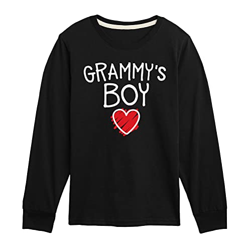 Instant Message - Grammys Boy - Toddler and Youth Long Sleeve Graphic T-Shirt