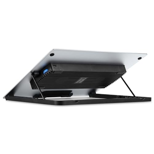 Base enfriadora metálica plegable para laptop 10-16" miniatura 5