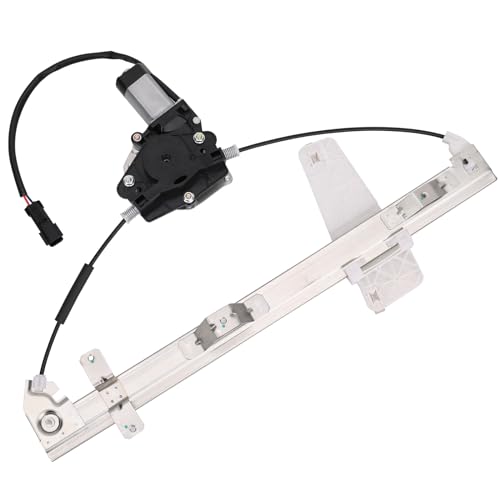 Vurkcy Front Left Driver Side Power Window Regulator with Motor Compatible with Jeep Grand Cherokee WJ Series 2000-2004, Only Fit The Car Manufactured After 3/09/2000, Replace OE 741-556