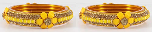 Image of NMII Viral Multi Colour Glass Bangles with Golden Ghungroo Charms & Stone Work For Women & Girls | Fancy Designer Glass Bangle | Traditional Chudi | Kanch Ki Churi | Stylish Ghungroo Bangle For Women
