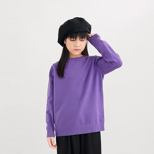 Toddler Boys Girls Comfort Pullover Sweaters Long Sleeve Crewneck Sweater Knitted Shirt Kids Fall Winter Clothes3