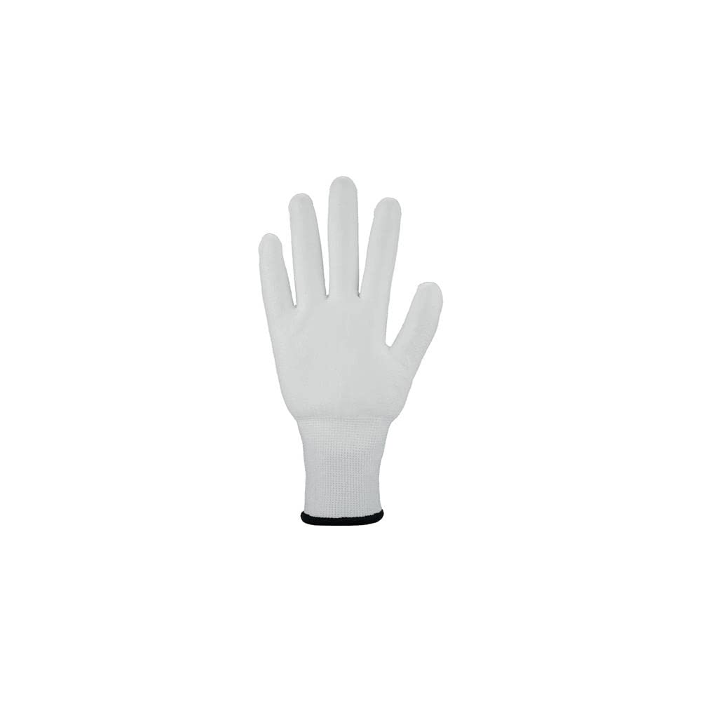 Asatex 3710 6 Klasse 3 Schnittschutzhandschuhe, weiß, 9