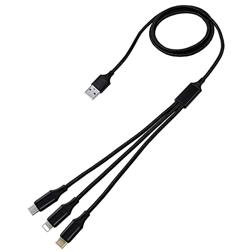 HT-25:スマホ専用マルチ充電器(ストレートコード)【5以降のiPhone用】【Android】【microUSB/Type-C】