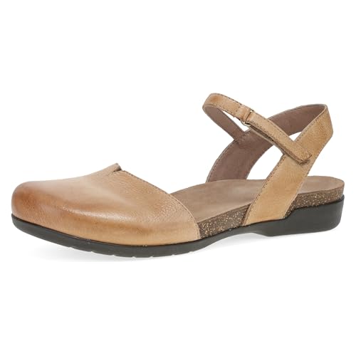 Image of Dansko Rowan Sandal for Women - Memory Foam and Cork Footbed for Comfort and Arch Support - Lightweight Rubber Outsole for Long-Lasting Wear - Versatile Casual to Dressy Footwear