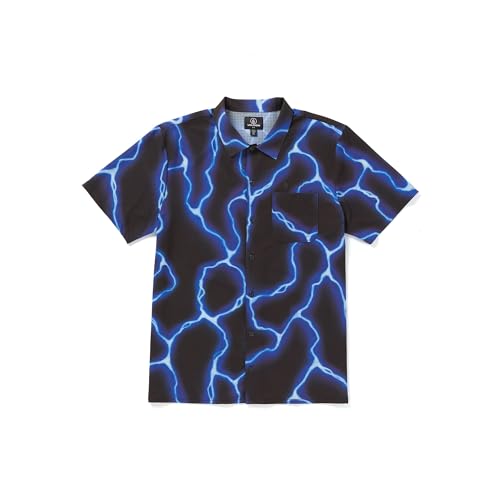 Chemise FA T Spinks Black Homme Volcom en noir pour un style urbain quotidien