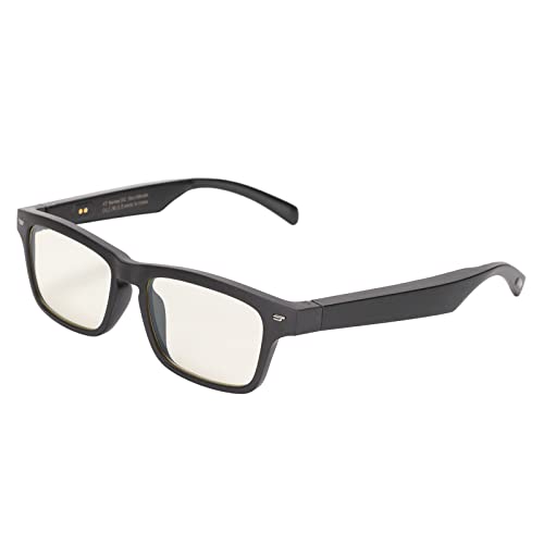 Lunettes de Soleil Bluetooth, Lunettes Bluetooth sans Fil étanches, Commande Vocale Tactile, Musique à Oreille Ouverte et Appels Mains Libres, pour Hommes et Femmes, pour(Anti-lumière Bleue) Cover