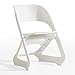 Meet all you like Set di 2 sedie, sedie a Nordic Ins Luce Luxury Home Dining Chair Sail (Color : White)