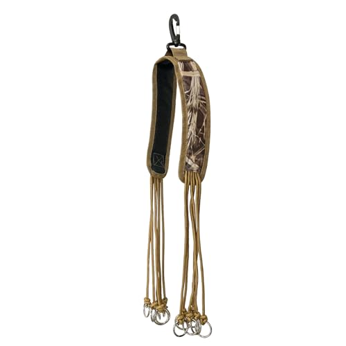 Shurhome Portable Duck Hunting Strap Duck Lanyard Carrier Hunting Game Tote Soft Padded Bird Strap Duck Tote Strap Holder