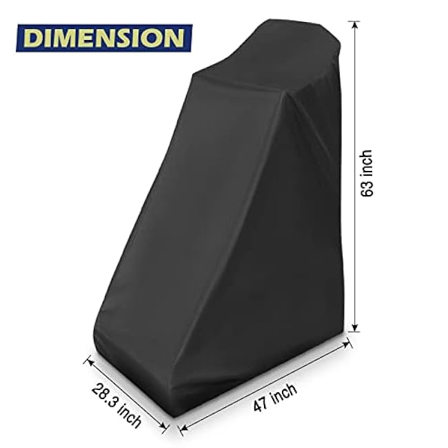 Inversion Table Protective Cover with Zipper, Waterproof& Dustproof Cover for Inversion Chair and Inverter Tables,Inverter Machine Covers Fit Most Inversion Table-Indoor or Outdoor