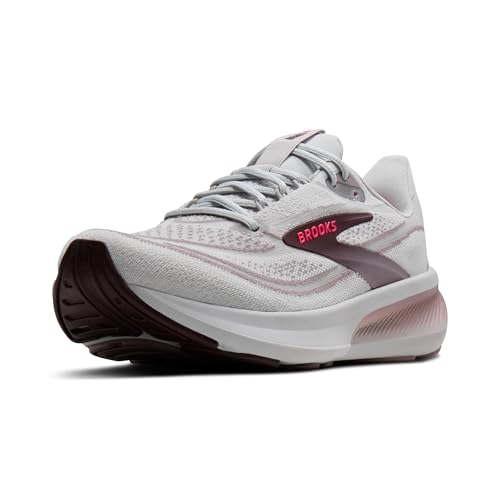 Brooks Women’s Revel 9 Neutral Running & Walking Shoe - Grey/Rose/Raisin - 9.5 Medium - image 1