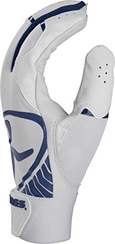 Rawlings 5150 Luvas de rebatedor de beisebol para adultos, GG e azul marinho