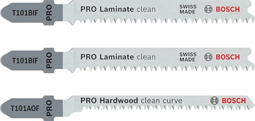 Bosch Professional Tools, 3 unidades, Laminate - Corte recto