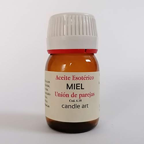 Aceite de plantas Miel UNGIR Velas para evitar aromas artificiales en tus rezos