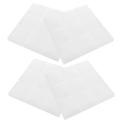 4 paneles acústicos de esponja aislante de sonido para paredes para estudios de casa y sala de batería