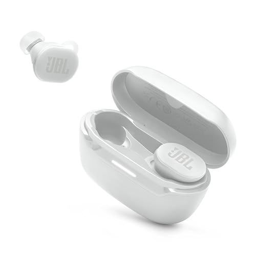Image of JBL Endurance Race 2 - Waterproof (IP68) Sports True Wireless Earbuds with 4 mics for Crisp, Clear Calls, Pure Bass Sound, 48Hrs of Playback, Plus Speed Charging & Active Noise Cancelling (White)