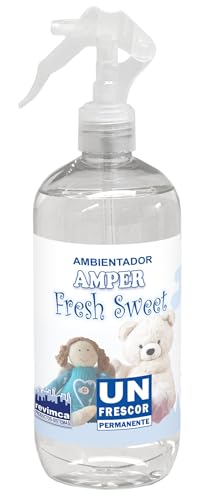 AMBIENTADOR en SPRAY para el hogar AMPER con FRAGANCIA PERMANENTE (500 ml, Fresh-sweet)