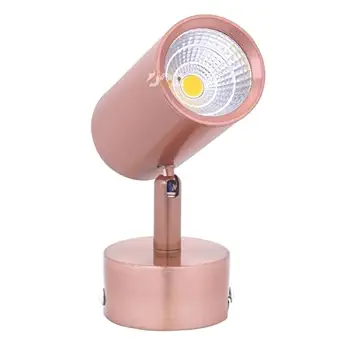 DOJI Rose Gold Finish spot Lights, Aluminium Focus Light, Adjustable Head Focus Light for Wall | spot Lights for Home Ceiling | spot Light, Color-Warmwhite (6 watt)
