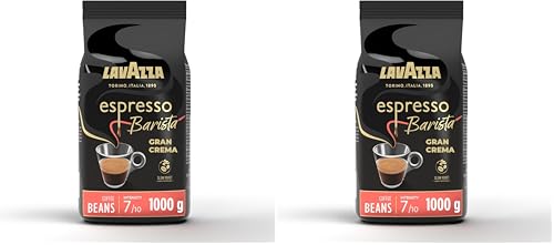 Lavazza, Espresso Barista Gran Crema, zrna kave, zrna pržene Barista kave, s aromatičnim notama suhog voća, arabice i robuste, intenzitet 7/10, lagano pržena, pakiranje od 1 kg