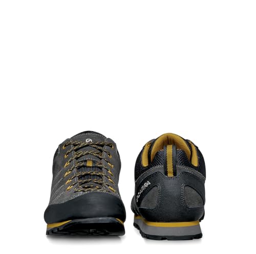 SCARPA Men's Crux Lightweight Suede Leather Approach Shoes for Hiking & Walking4