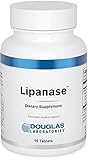 Douglas Laboratories Lipanase | High Strength Pancreatic Enzyme Formula Providing Lipase, Protease, and Amylase Enzyme Activity | 90 Tablets